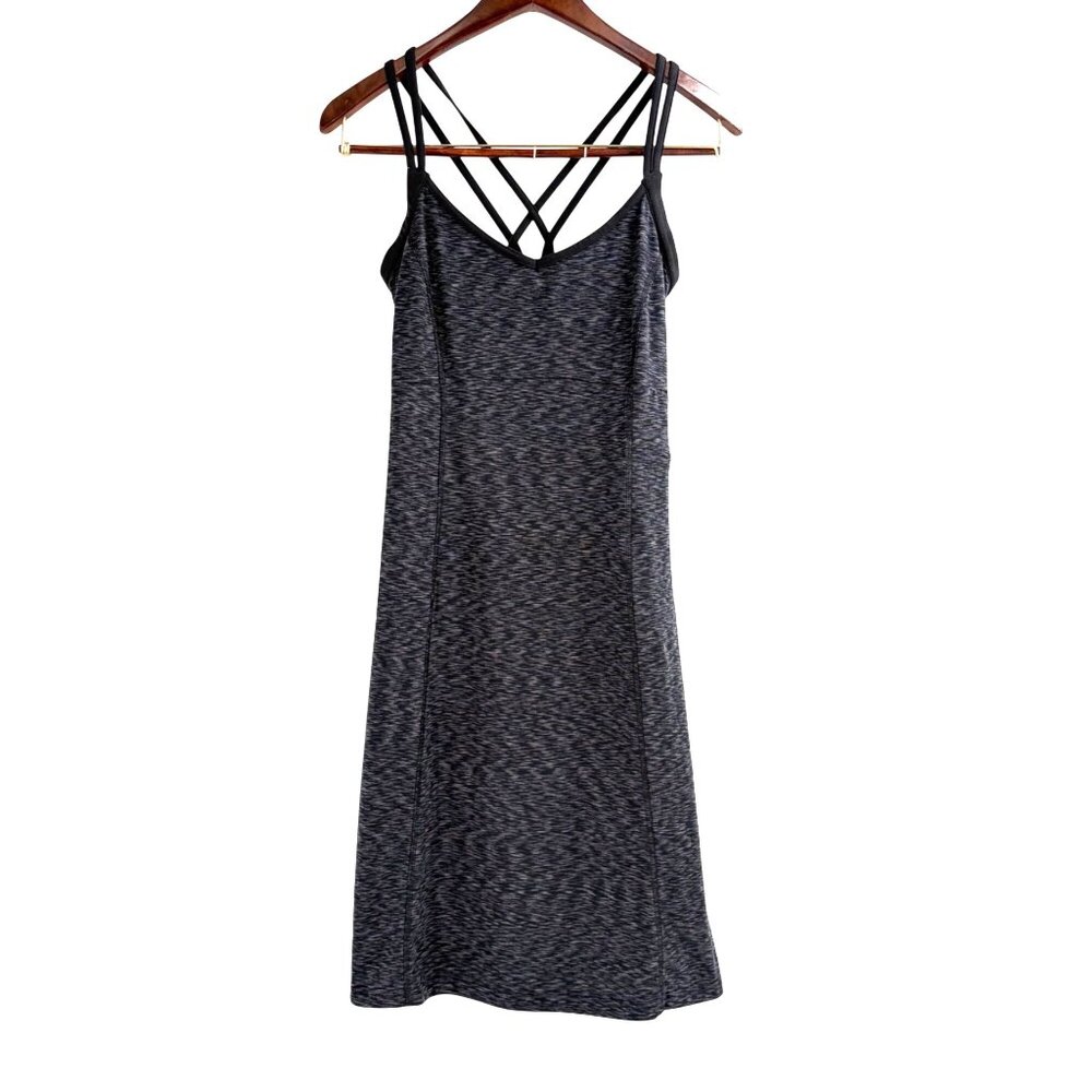 The North Face Strappy Criss Cross Sleeveless Athletic Dress Womens 12 Shelf Bra